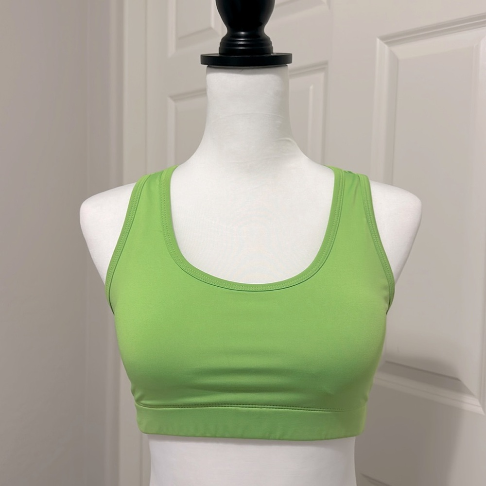 Lime Green Bomber Bra